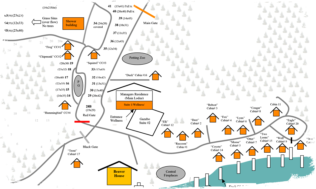 Amenities Cabin Rentals and Fishing in Lake Country, BC